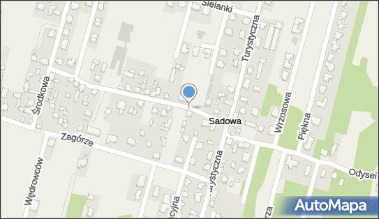 Kapliczka, Figura Świętych, Krzyż, Strzelecka 7, Sadowa 05-092 - Kapliczka, Figura Świętych, Krzyż