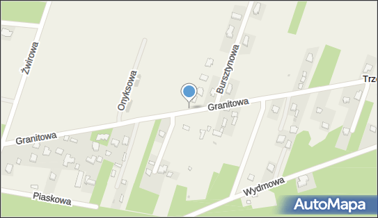 Kapliczka, Figura Świętych, Krzyż, Granitowa, Trzciany 05-101 - Kapliczka, Figura Świętych, Krzyż