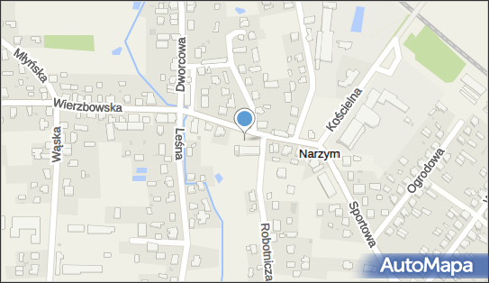 Kapliczka, Figura Świętych, Krzyż, Kościelna 5, Narzym 13-240 - Kapliczka, Figura Świętych, Krzyż