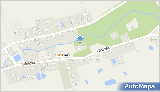 Kapliczka, Figura Świętych, Krzyż, Głotowo 40, Głotowo 11-040 - Kapliczka, Figura Świętych, Krzyż