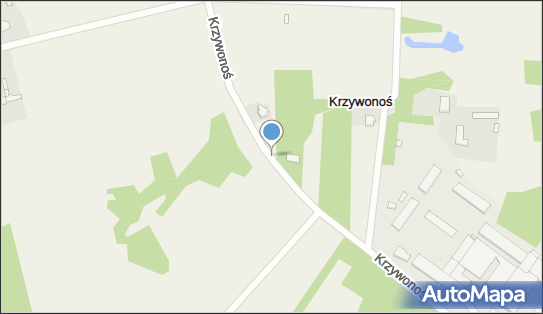 Kapliczka, Figura Świętych, Krzyż, Krzywonoś, Krzywonoś 06-516 - Kapliczka, Figura Świętych, Krzyż