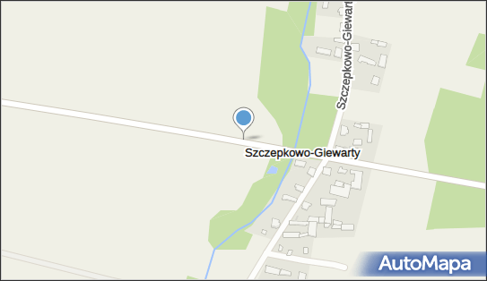 Kapliczka, Figura Świętych, Krzyż, Szczepkowo-Giewarty 13-113 - Kapliczka, Figura Świętych, Krzyż
