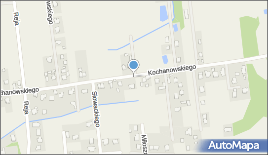 Kapliczka, Figura Świętych, Krzyż, Kochanowskiego Jana 21 05-532 - Kapliczka, Figura Świętych, Krzyż