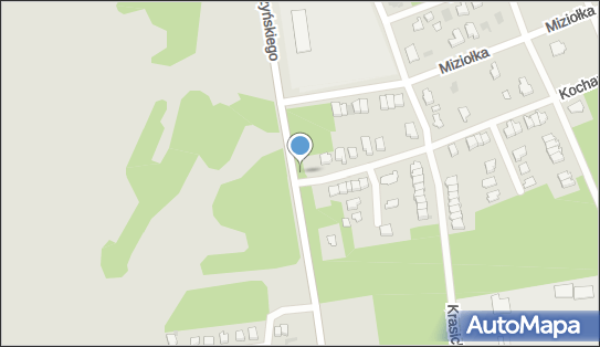 Kapliczka, Figura Świętych, Krzyż, Kochanowskiego Jana 3 05-480 - Kapliczka, Figura Świętych, Krzyż