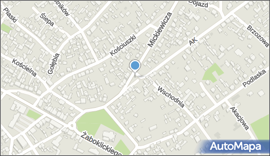 Kapliczka, Figura Świętych, Krzyż, Armii Krajowej 6, Karczew 05-480 - Kapliczka, Figura Świętych, Krzyż