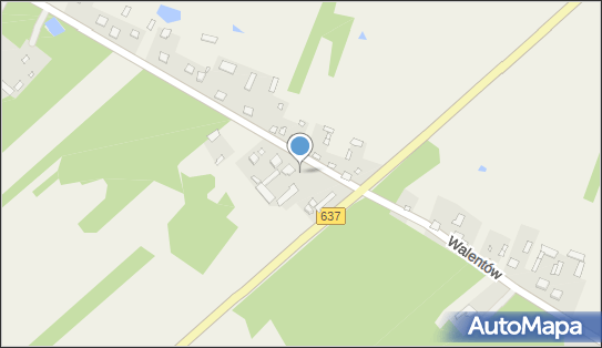 Kapliczka, Figura Świętych, Krzyż, Walentów 22a, Walentów 05-307 - Kapliczka, Figura Świętych, Krzyż