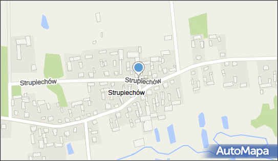 Kapliczka, Figura Świętych, Krzyż, Strupiechów 7, Strupiechów 07-111 - Kapliczka, Figura Świętych, Krzyż