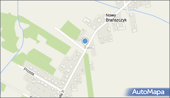 Kapliczka, Figura Świętych, Krzyż, Jana Pawła II 89, Brańszczyk 07-221 - Kapliczka, Figura Świętych, Krzyż