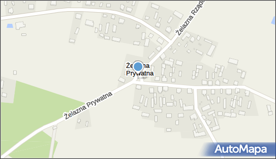 Kapliczka, Figura Świętych, Krzyż, Żelazna Prywatna 25 06-323 - Kapliczka, Figura Świętych, Krzyż