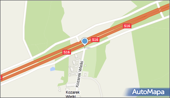 Kapliczka, Figura Świętych, Krzyż, Kozarek Wielki 11-731 - Kapliczka, Figura Świętych, Krzyż