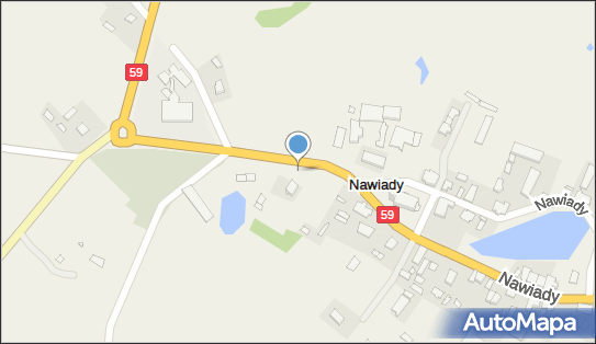 Kapliczka, Figura Świętych, Krzyż, Nawiady 33, Nawiady 11-710 - Kapliczka, Figura Świętych, Krzyż