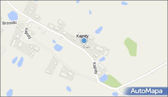 Kapliczka, Figura Świętych, Krzyż, Kajnity 3, Kajnity 14-520 - Kapliczka, Figura Świętych, Krzyż