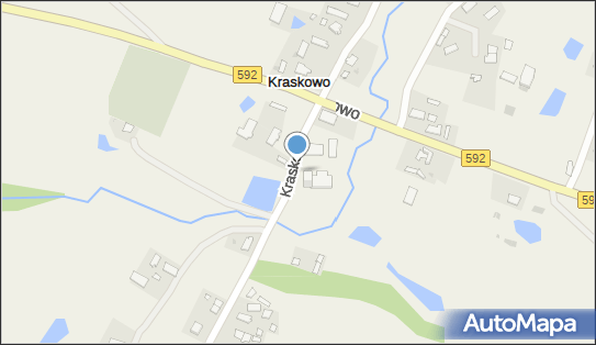 Kapliczka, Figura Świętych, Krzyż, Kraskowo 28, Kraskowo 11-430 - Kapliczka, Figura Świętych, Krzyż