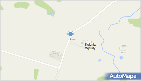 Kapliczka, Figura Świętych, Krzyż, Wyłudy, Wyłudy 11-610 - Kapliczka, Figura Świętych, Krzyż