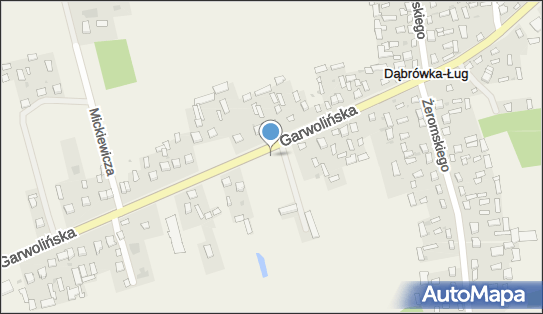 Kapliczka, Figura Świętych, Krzyż, Garwolińska803 43 08-114 - Kapliczka, Figura Świętych, Krzyż