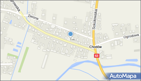 Kapliczka, Figura Świętych, Krzyż, Węgrowska696 16, Chodów 08-119 - Kapliczka, Figura Świętych, Krzyż