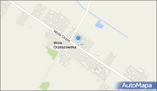 Kapliczka, Figura Świętych, Krzyż, Wola Orzeszowska 21 07-106 - Kapliczka, Figura Świętych, Krzyż