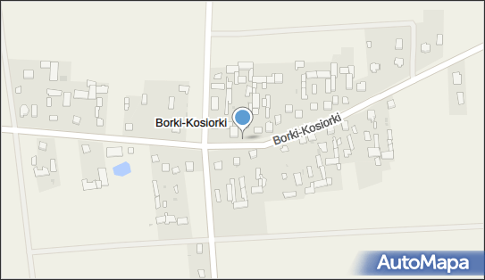 Kapliczka, Figura Świętych, Krzyż, Borki-Kosiorki 22A 08-112 - Kapliczka, Figura Świętych, Krzyż