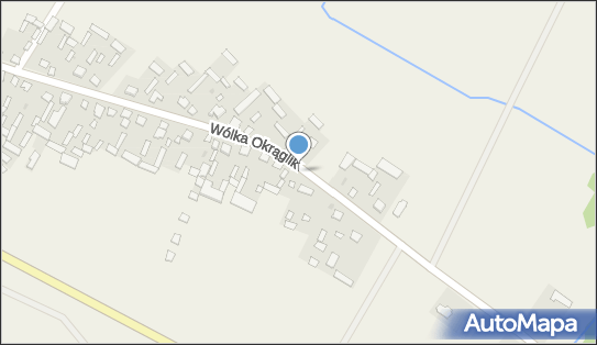 Kapliczka, Figura Świętych, Krzyż, Wólka Okrąglik 23 08-330 - Kapliczka, Figura Świętych, Krzyż