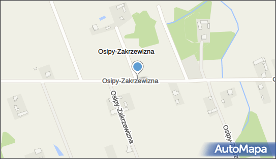 Kapliczka, Figura Świętych, Krzyż, Osipy-Zakrzewizna 18-200 - Kapliczka, Figura Świętych, Krzyż