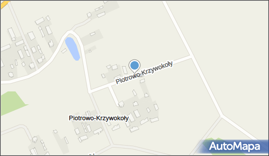 Kapliczka, Figura Świętych, Krzyż, Piotrowo-Krzywokoły 17-111 - Kapliczka, Figura Świętych, Krzyż