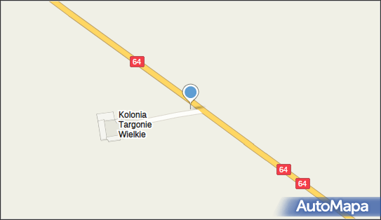 Kapliczka, Figura Świętych, Krzyż, 64, Kolonia Targonie Wielkie - Kapliczka, Figura Świętych, Krzyż