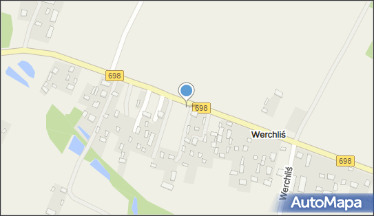 Kapliczka, Figura Świętych, Krzyż, Werchliś, Werchliś 21-505 - Kapliczka, Figura Świętych, Krzyż