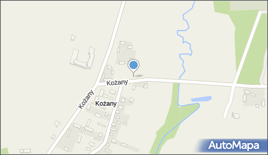 Kapliczka, Figura Świętych, Krzyż, Kożany 4, Kożany 16-061 - Kapliczka, Figura Świętych, Krzyż