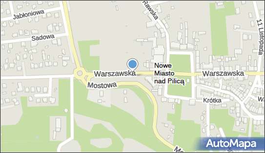 Kapliczka, Figura Świętych, Krzyż, DW 728, Warszawska - Kapliczka, Figura Świętych, Krzyż