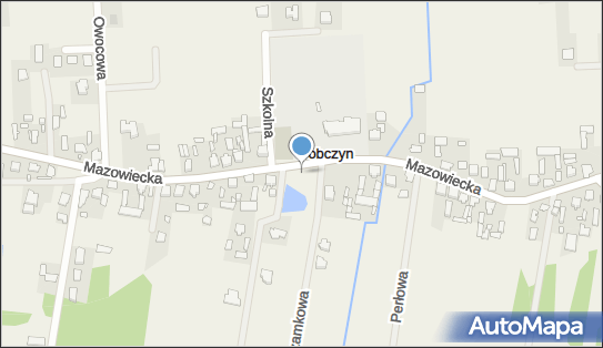 Kapliczka, Figura Świętych, Krzyż, Mazowiecka, Dobczyn 05-205 - Kapliczka, Figura Świętych, Krzyż