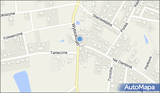 Kapliczka, Figura Świętych, Krzyż, Wybickiego Józefa, gen. 84-207 - Kapliczka, Figura Świętych, Krzyż