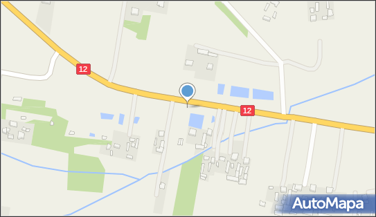 Kapliczka, Figura Świętych, Krzyż, Małęczyn, Małęczyn 26-634 - Kapliczka, Figura Świętych, Krzyż