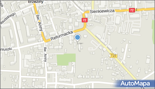 Kapliczka, Figura Świętych, Krzyż, Reformacka72, Brzeziny 95-060 - Kapliczka, Figura Świętych, Krzyż