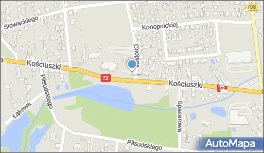 Kapliczka, Figura Świętych, Krzyż, Brzeziny 95-060 - Kapliczka, Figura Świętych, Krzyż