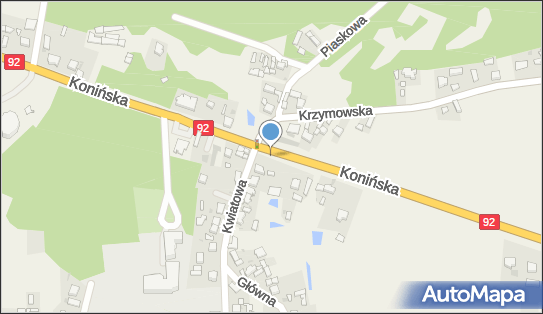 Kapliczka, Figura Świętych, Krzyż, DK 2, Brzeźno - Kapliczka, Figura Świętych, Krzyż
