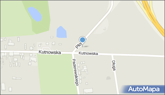 Kapliczka, Figura Świętych, Krzyż, DW 581, Płocka, Krośniewice - Kapliczka, Figura Świętych, Krzyż