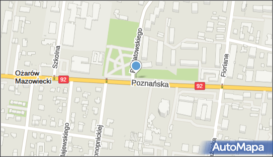 Kapliczka, Figura Świętych, Krzyż, Poznańska, E30, 2 - Kapliczka, Figura Świętych, Krzyż