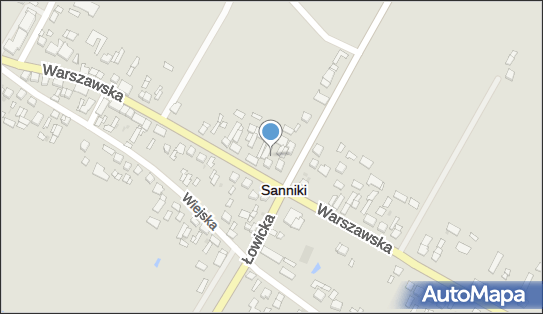 Kapliczka, Figura Świętych, Krzyż, DW 577, Sanniki - Kapliczka, Figura Świętych, Krzyż