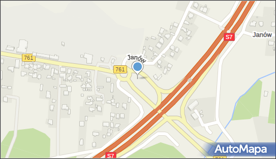 Kapliczka, Figura Świętych, Krzyż, Janów, Janów 26-065 - Kapliczka, Figura Świętych, Krzyż