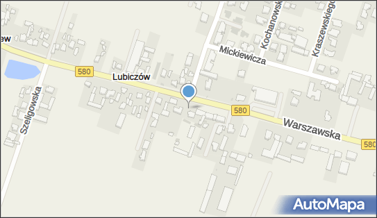 Kapliczka, Figura Świętych, Krzyż, Warszawska580 97, Lubiczów 05-082 - Kapliczka, Figura Świętych, Krzyż
