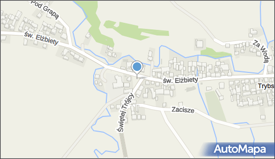 Kapliczka, Figura Świętych, Krzyż, Świętej Trójcy, Trybsz 34-442 - Kapliczka, Figura Świętych, Krzyż