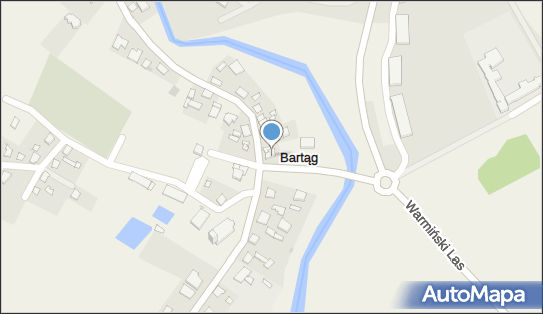 Kapliczka, Figura Świętych, Krzyż, Nad Łyną 45, Bartąg 10-687 - Kapliczka, Figura Świętych, Krzyż