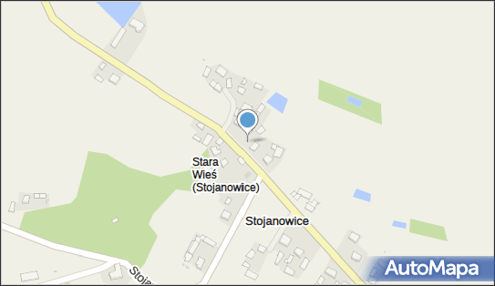 Kapliczka, Figura Świętych, Krzyż, DW 768, Stojanowice - Kapliczka, Figura Świętych, Krzyż