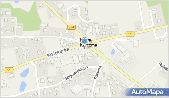 Kapliczka, Figura Świętych, Krzyż, Kościerska221 1 83-404 - Kapliczka, Figura Świętych, Krzyż