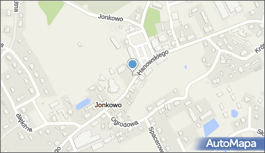 Kapliczka, Figura Świętych, Krzyż, Hanowskiego Jana, ks. 11-042 - Kapliczka, Figura Świętych, Krzyż