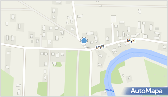 Kapliczka, Figura Świętych, Krzyż, Myki, Myki 10-374 - Kapliczka, Figura Świętych, Krzyż