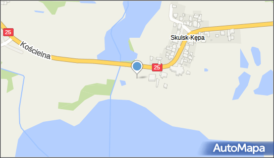 Kapliczka, Figura Świętych, Krzyż, Kościelna25, Skulsk 62-560 - Kapliczka, Figura Świętych, Krzyż