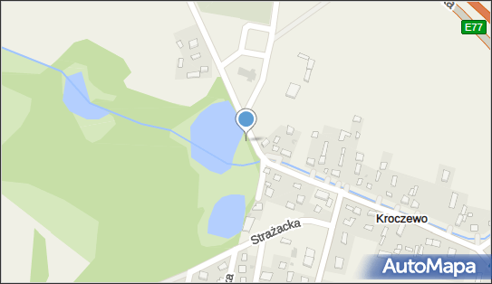 Kapliczka, Figura Świętych, Krzyż, Kroczewo, Kroczewo 09-142 - Kapliczka, Figura Świętych, Krzyż