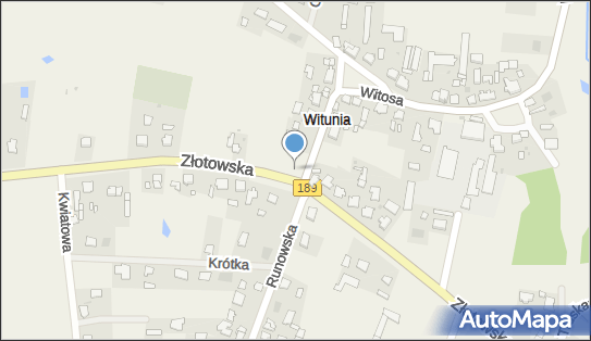 Kapliczka, Figura Świętych, Krzyż, Złotowska189, Witunia 89-410 - Kapliczka, Figura Świętych, Krzyż