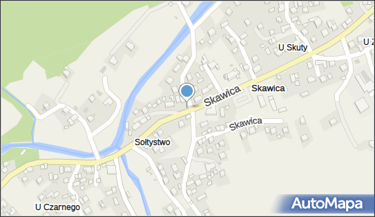 Kapliczka, Figura Świętych, Krzyż, DW 957, Skawica 530, Skawica - Kapliczka, Figura Świętych, Krzyż